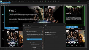 Vue Designer - náhled