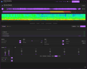 AI Music Remastering - náhled