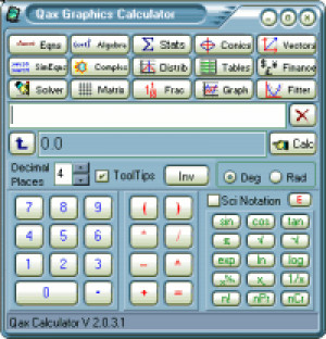 Qax Graphics Calculator - náhled