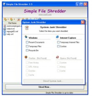 Simple File Shredder - náhled