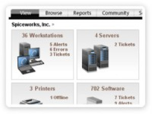 Spiceworks IT Desktop - náhled