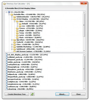 Directory Size Calculator - náhled