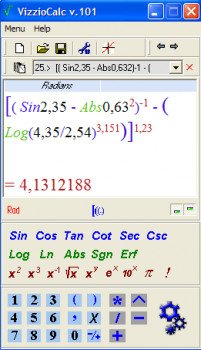 VizzioCalc - náhled