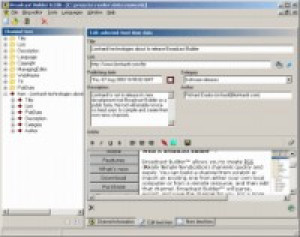 Broadcast Builder - náhled