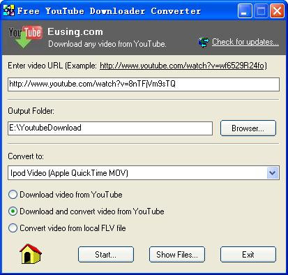 youtube downloader and converter free