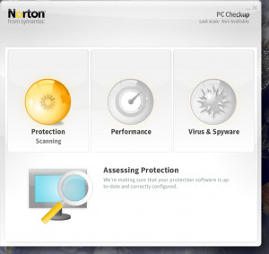 Norton PC Checkup - náhled