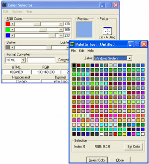 Color Selector - náhled