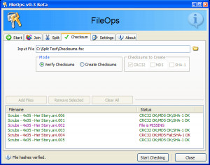 FileOps - náhled