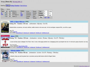 Simple Movie Catalog - náhled