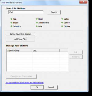 RadioCatch Web Radio Recorder - náhled