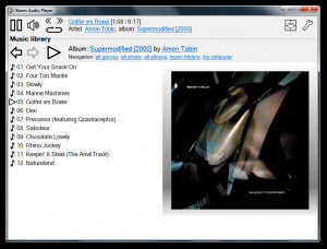Boom Audio Player - náhled