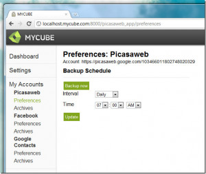 MyCube Vault - náhled