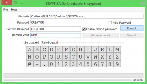 CRYPTISA - náhled