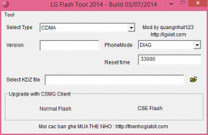 LG Flash Tool - náhled
