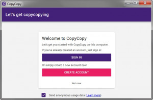 CopyCopy - náhled