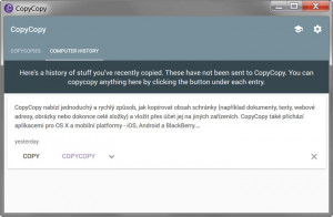 CopyCopy - náhled