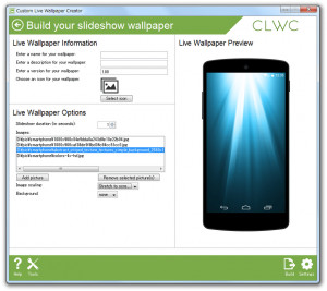 Custom Live Wallpaper Creator - náhled