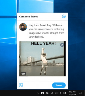 Tweet Tray - náhled