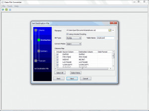 Data File Converter - náhled