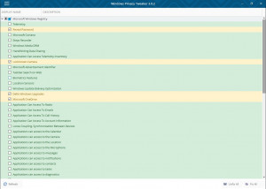 Windows Privacy Tweaker - náhled