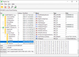 Registry Spy - náhled