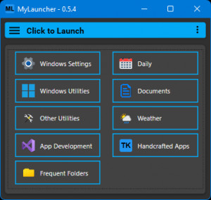 My Launcher - náhled