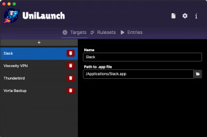 UniLaunch - náhled