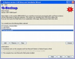 Q-Backup - náhled