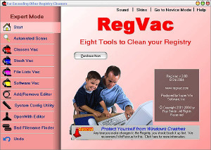 RegVac - náhled