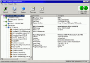 System Information Component - náhled