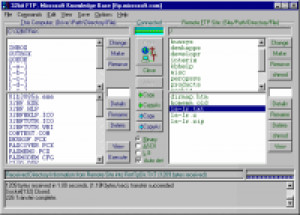 32bit FTP - náhled