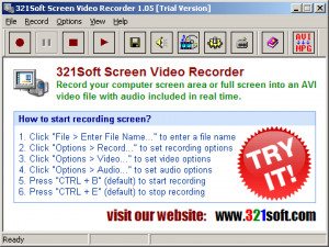 321Soft Screen Video Recorder - náhled