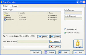 Smart Encryptor - náhled