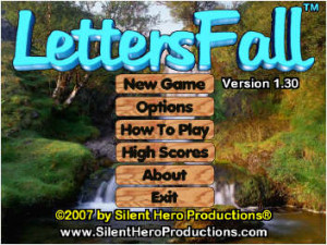 LettersFall 100% - náhled