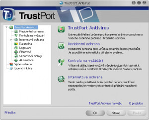TrustPort U3 Antivirus 2012 - náhled