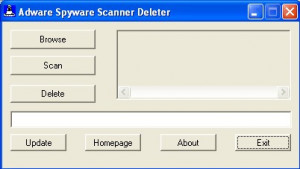 Adware Spyware Scanner Deleter - náhled