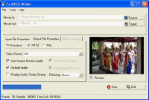 Fx MPEG Writer - náhled