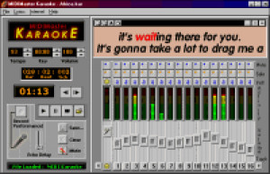 MIDIMaster Karaoke - náhled
