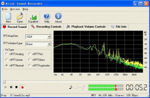 Arial Sound Recorder - náhled