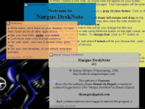 Nargus DeskNote - náhled