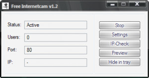 Free Internetcam - náhled
