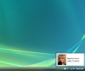 Vista Caller-ID - náhled