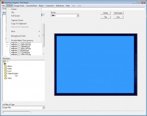 NewView Graphics File Viewer - náhled