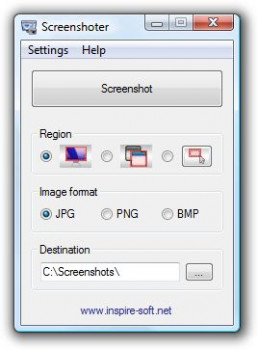 Screenshoter - náhled