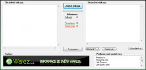 Link Grabber - náhled