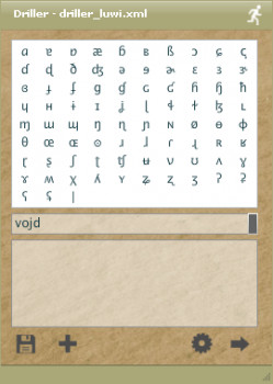 Driller Vocabulary - náhled