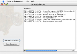 PDF-Recover - náhled