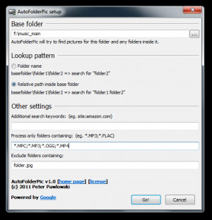 AutoFolderPic - náhled