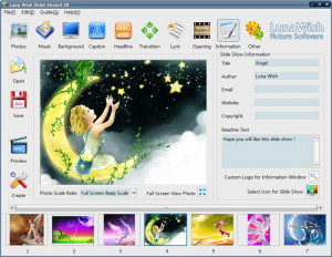 Luna Wish Slide Show - náhled
