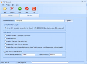 PDF Encrypt - náhled